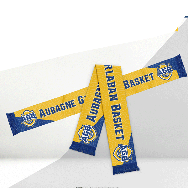 écharpes de sport personnalisables boutique club