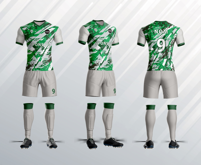 Maillots et Shorts de Foot personnalisés en sublimation