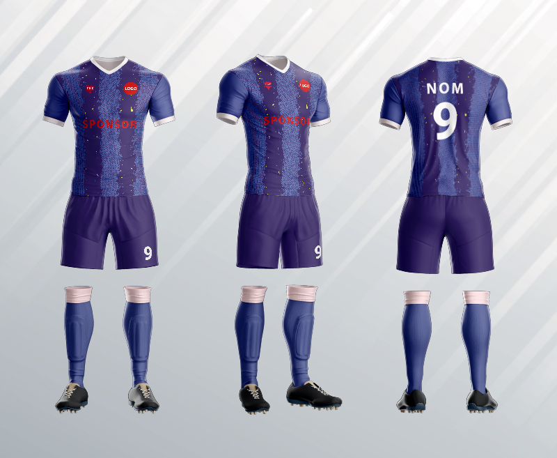 Maillot de foot personnalisé pour club en sublimation intégrale