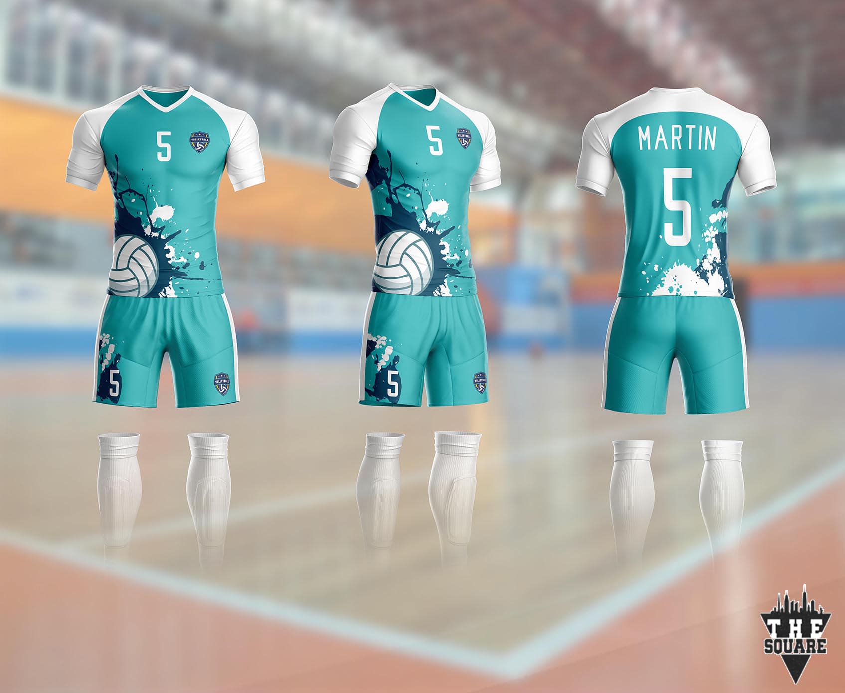 Tenues de volley-ball sublimées