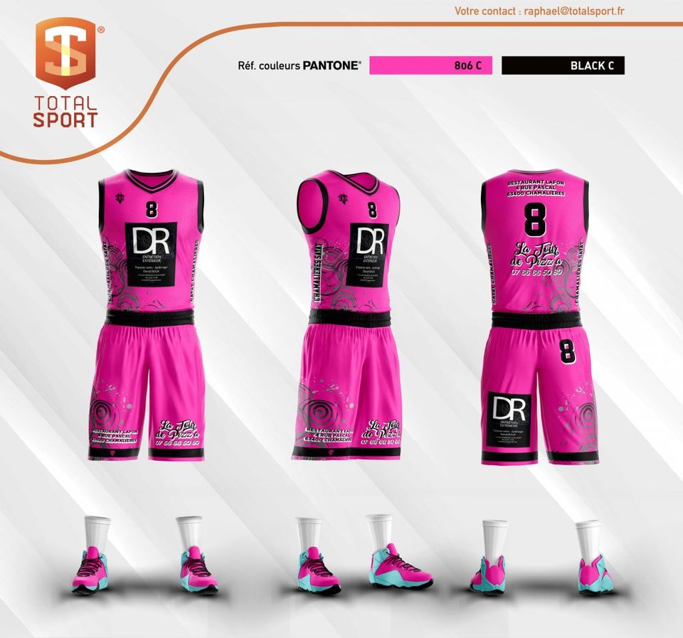 maillot basket personnalisé