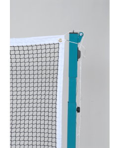 Filet de badminton Haute compétition maille 19 renforcée 1.2mm Noir