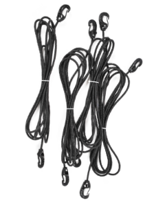 JEU DE 2 SANDOWS NOIRS 5,50M - DIAM 6MM
