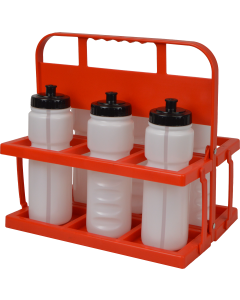 Porte-bouteille PVC petit modèle + 6 bidons 75 cl