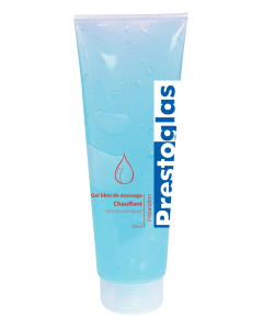 Gel bleu de massage chauffant 250ml PRESTOGLAS