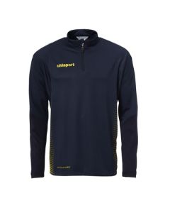 SWEAT UHLSPORT SCORE 1/4 ZIP TOP MARINE PERSONNALISABLE 