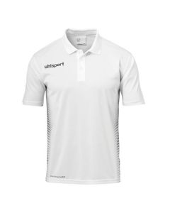 POLO UHLSPORT SCORE BLANC PERSONNALISABLE 