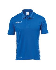 POLO UHLSPORT SCORE BLEU PERSONNALISABLE 