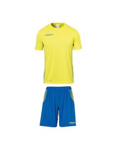 TENUE FOOTBALL UHLSPORT SCORE JAUNE-BLEUE PERSONNALISABLE 