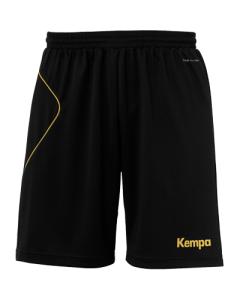 CURVE SHORT KEMPA HOMMO NOIR-JAUNE