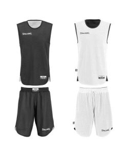 Tenue de basket Double face Spalding junior noir/blanc 300401003 