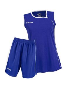 Tenue femme Spalding 4Her PERSONNALISEE bleue 300241102+300541102