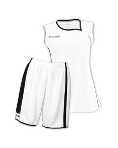 Tenue femme Spalding 4Her PERSONNALISEE blanche