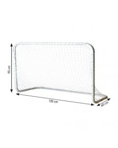 Mini-cage de football métallique - 120 x 90 x 60 cm
