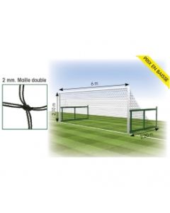 Filet Football pour but rabattable - 2 mm MD