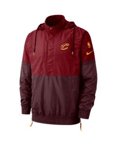 Veste zippée NBA Cleveland Cavaliers Courtside rouge AH4325-677