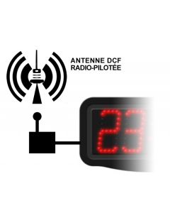 Antenne de synchronisation heure GPS pour horloge 1100RG, 1200RG, 2100RG et 2200RG