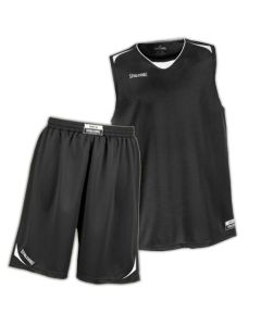 Tenue homme Spalding Attack PERSONNALISEE noire