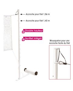 Poteau de badminton - La paire
