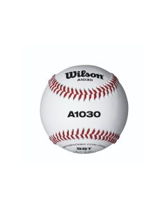 Lot de 3 Balles de baseball Wilson A1030 Flat Seam