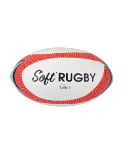 BALLON DE RUGBY SOFT'RUGBY TAILLE 3