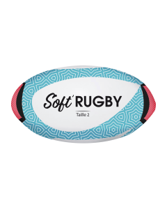 BALLON DE RUGBY SOFT'RUGBY TAILLE 2