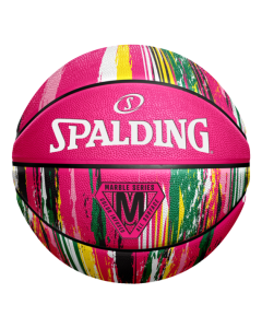 Ballon de basket Spalding Marble Pink T-7