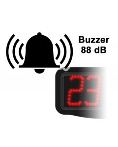 Buzzer 88 dB pour afficheurs LED 1100-1200-2100-2200RG