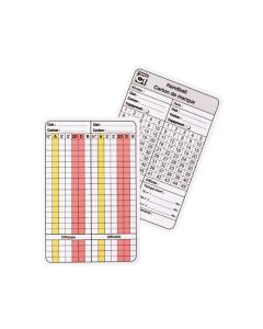 CARTE D'ARBITRAGE HANDBALL / LES 10