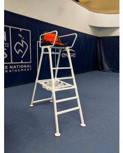 CHAISE D'ARBITRE EN ALUMINIUM COMPÉTITION BLANC