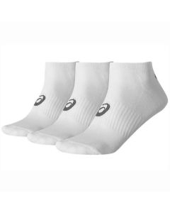 Lot de 3 paires de chaussettes Asics basses blanches