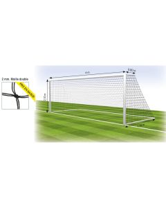 Filet football 8 joueurs 2mm MD 145 mm
