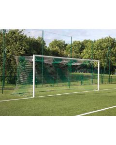 But de football à 11 acier galvanisé à sceller (la paire)