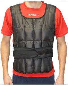 Veste lestée 10 kg noire