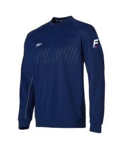 Sweat col rond Force XV Action Marine personnalisable