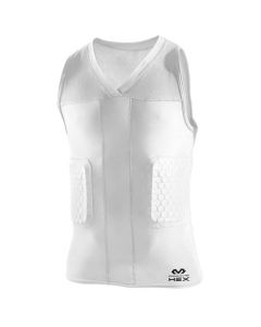 Maillot de protection Blanc Hex "Tank" Mc David (7962) Blanc