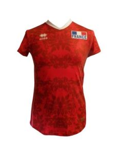 Maillot de volley Equipe de France féminine rouge