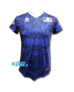 Maillot personnalisable Equipe de France Volley Femme bleu 
