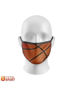 Masque ballon de basket-ball en tissu