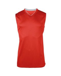 Débardeur Basketball Rouge -Personnalisable- PA459