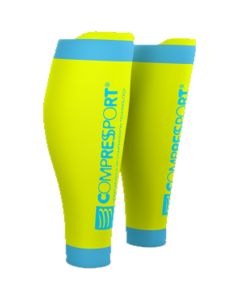 Compression mollet R2 Compressport jaunes (la paire)