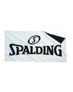 Serviette de match Spalding blanche/noire