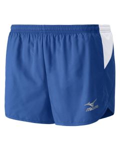 Short Mizuno Woven bleu et blanc