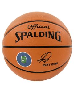 Ballon NBA Spalding Ricky Rubio Minnesota Timberwolves 2014 T7