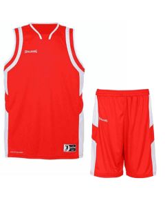Tenue homme Spalding All Star PERSONNALISEE rouge 300213503 300513503