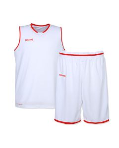 Tenues de basket personnalisables Spalding Move Blanc Rouge 2017 300214006