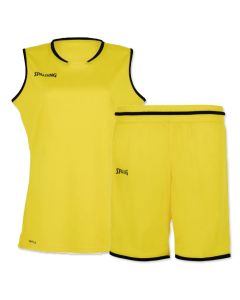 Tenues de basket personnalisables Spalding Move Jaune 2017 femme 300214508