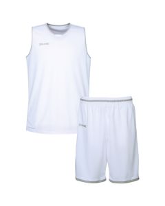 Tenue de basket Spalding Move Homme blanche - grise personnalisable