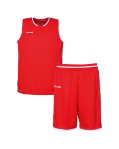 Tenue de basket Spalding Move Homme rouge personnalisable