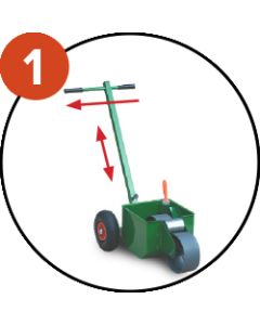 TRACEUR DE LIGNES POUR TERRAINS DE SPORT AVEC PELOUSE